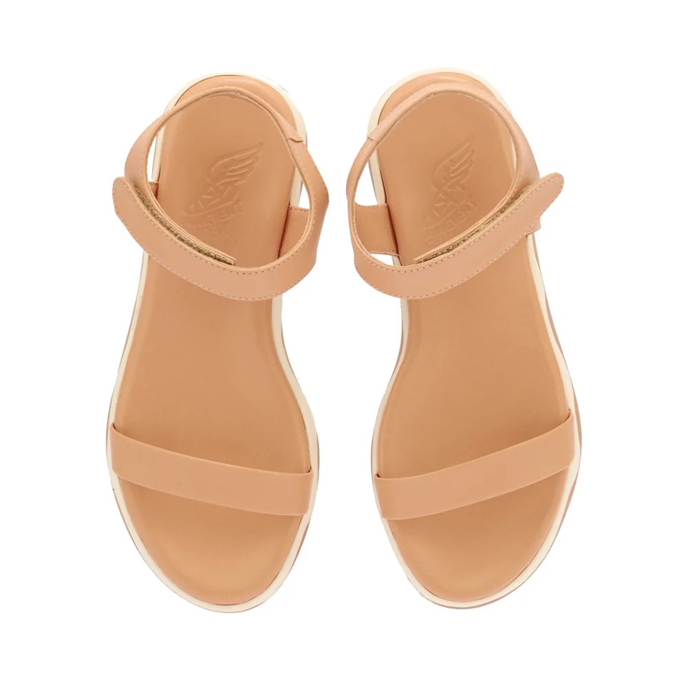 Ancient Greek Sandals Salamina Nappq Natural Sandals Sz 8 - Picture 5 of 13